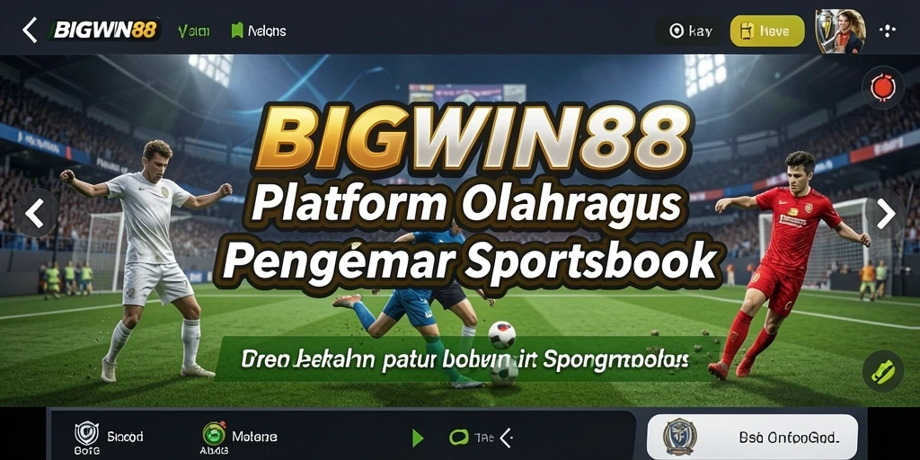 Tangkapan layar menunjukkan gameplay taruhan olahraga yang dinamis dan menarik.