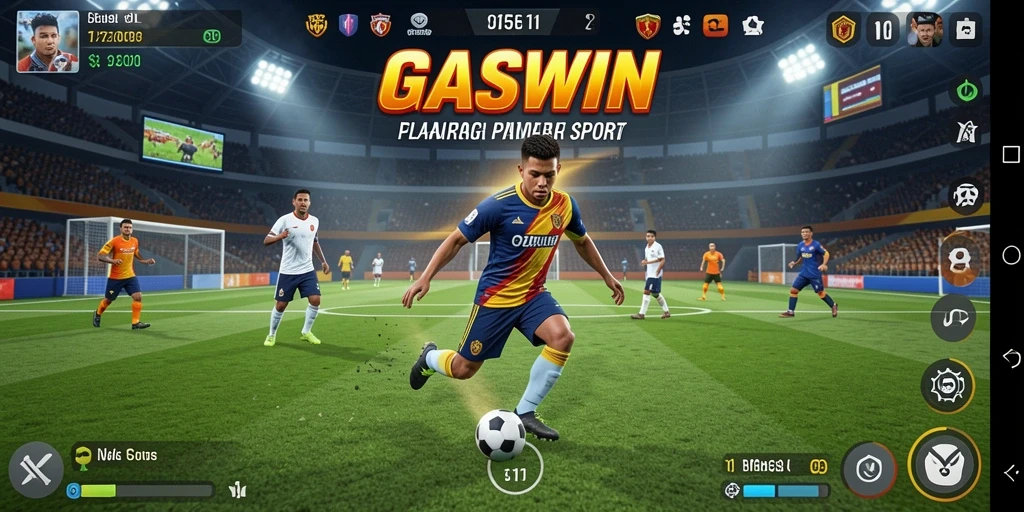 Tampilan gameplay GASWIN yang seru dan interaktif.