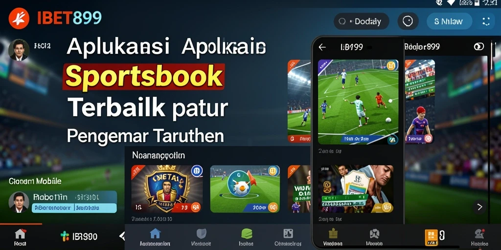 Tampilan menarik dari gameplay sportsbook di IBET899.