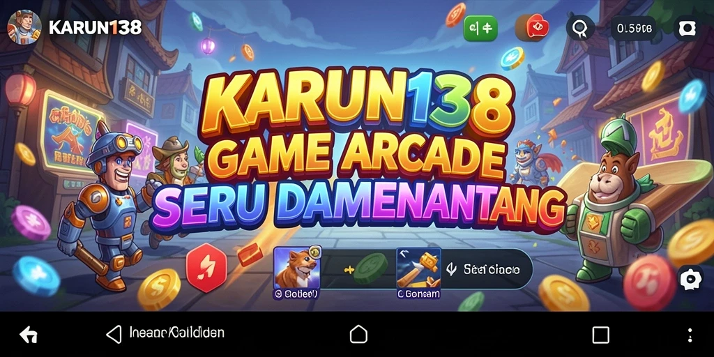 Screenshot menampilkan gameplay seru dari KARUN138 dengan karakter dan level baru.