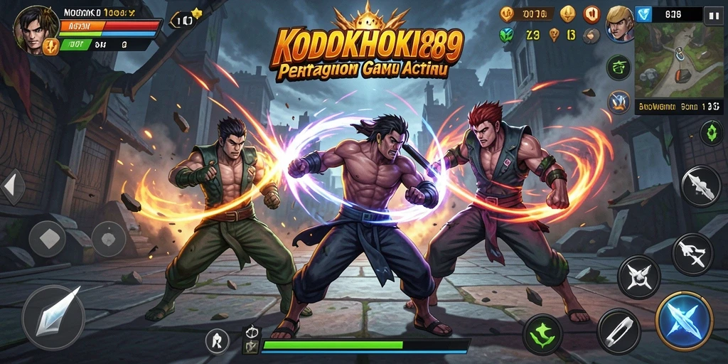 Tampilan gameplay KODOKHOKI889 yang menarik dan penuh aksi.