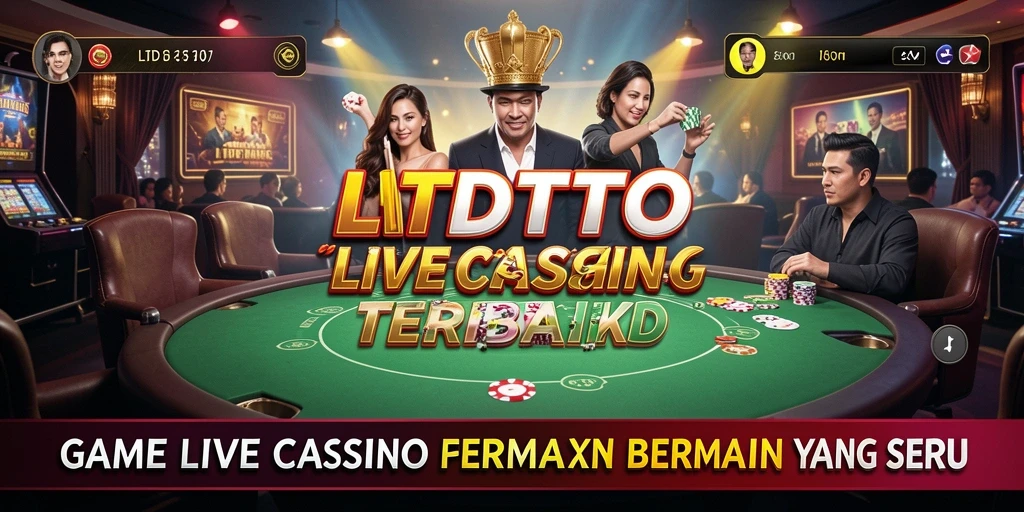 Tampilan gameplay Live Casino LTDTOTO yang memikat dan interaktif.