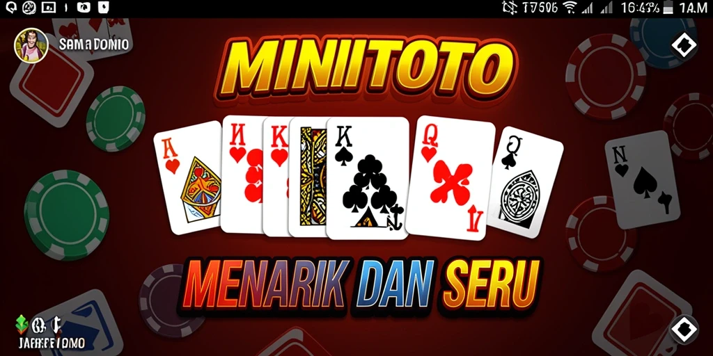 Screenshot gameplay menarik dari MINITOTO dengan tampilan yang intuitif.