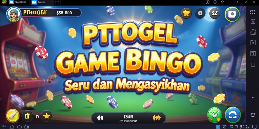 Tampilan menarik dan gameplay seru PTTOGEL Bingo.
